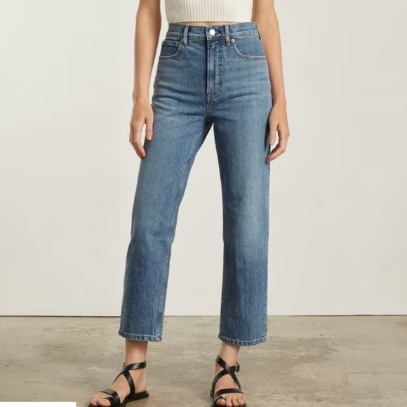 Everlane Denim - Everlane- Way-high Jean in Folsom Blue - 26